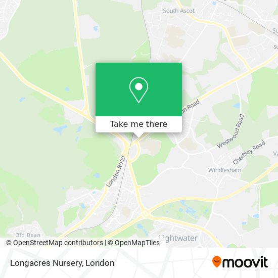 Longacres Nursery map