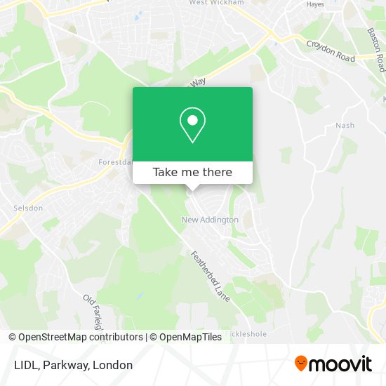 LIDL, Parkway map