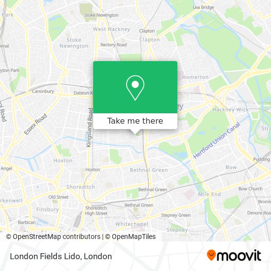 How To Get To London Fields Lido In Hackney By Bus Tube Or Train Moovit