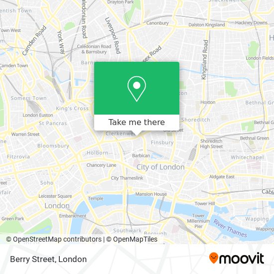 Berry Street map