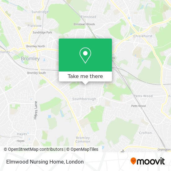 Elmwood Nursing Home map