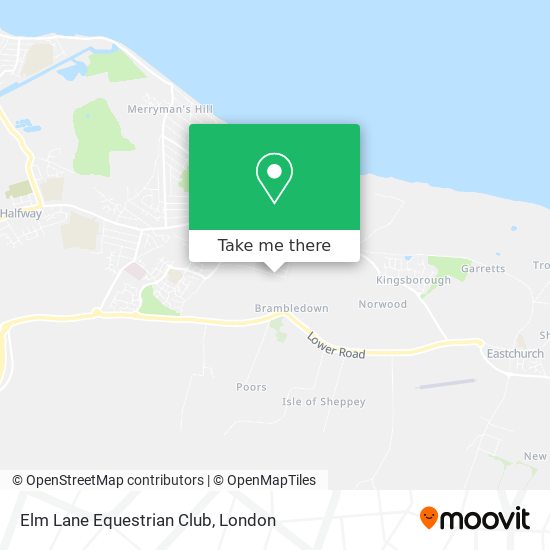 Elm Lane Equestrian Club map