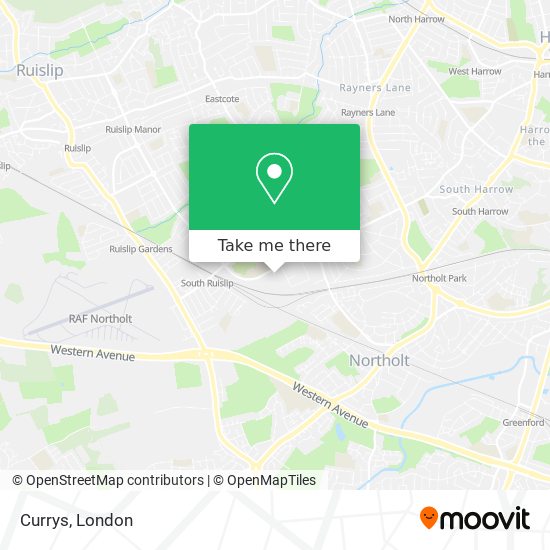 Currys map