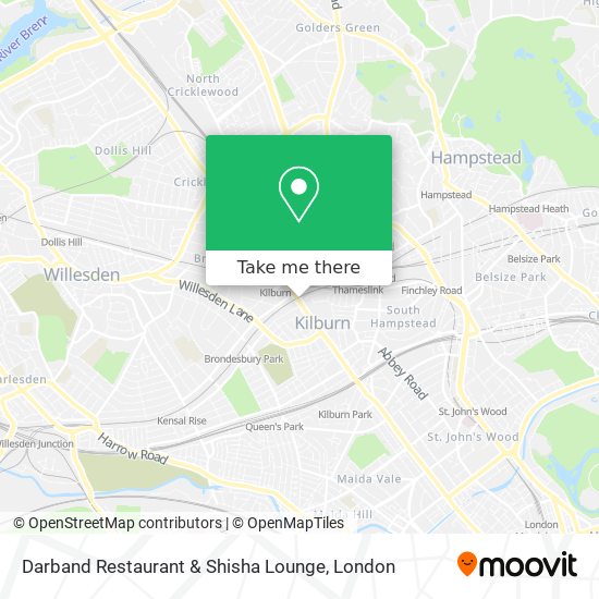 Darband Restaurant & Shisha Lounge map