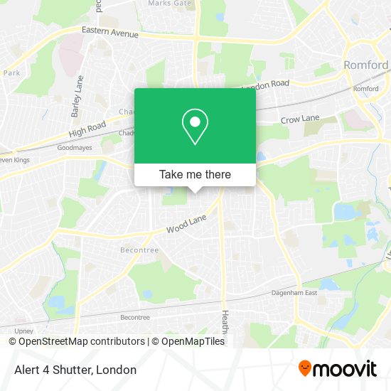 Alert 4 Shutter map