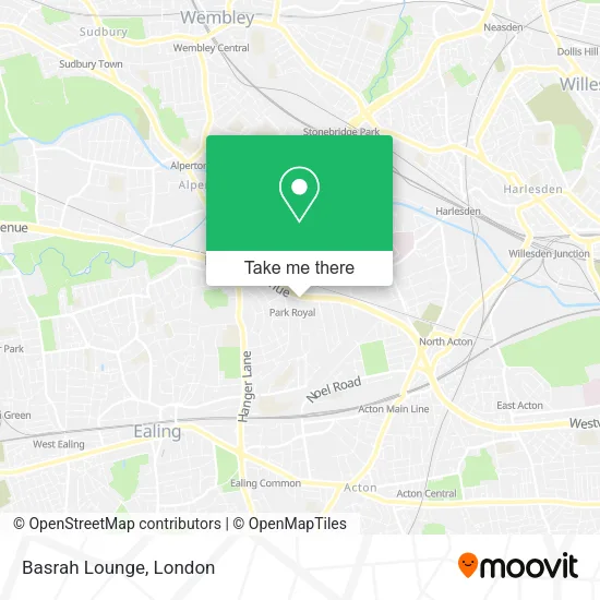Basrah Lounge map