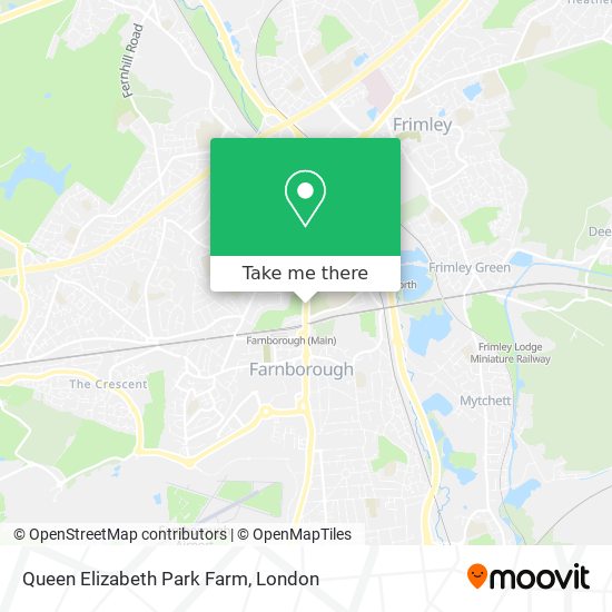 Queen Elizabeth Park Farm map