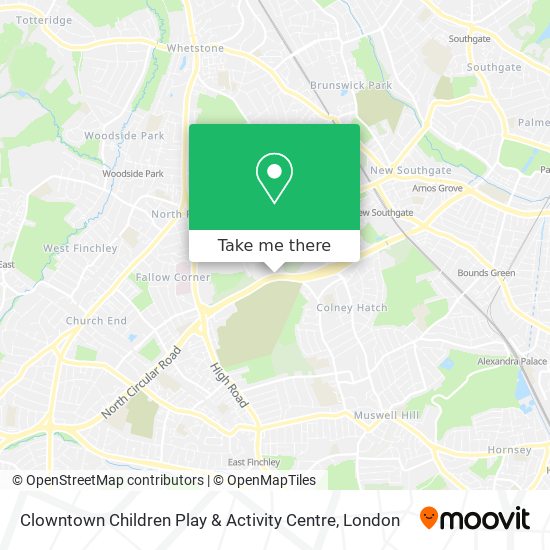 Clowntown Children Play & Activity Centre map