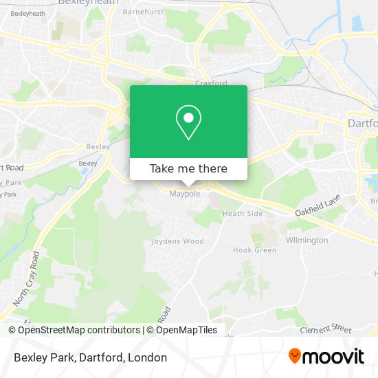 Bexley Park, Dartford map
