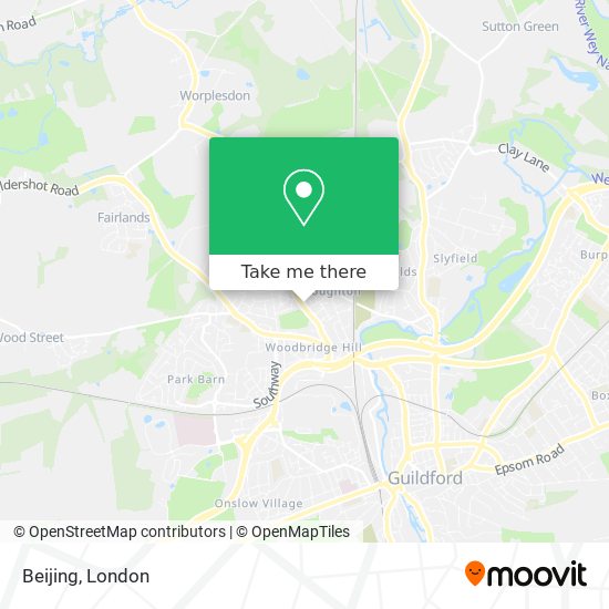 Beijing map