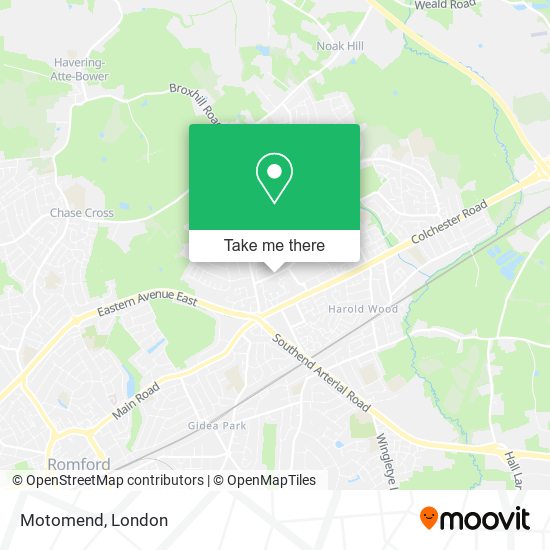 Motomend map