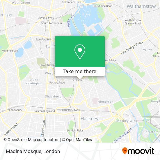 Madina Mosque map
