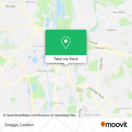 Greggs map