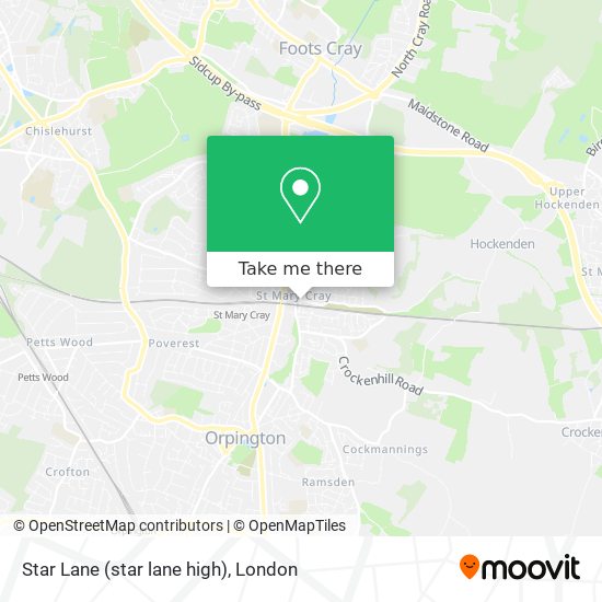 Star Lane (star lane high) map