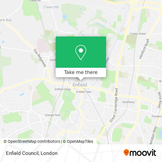 Enfield Council map