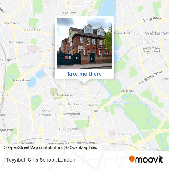 Tayyibah Girls School map