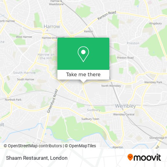 Shaam Restaurant map