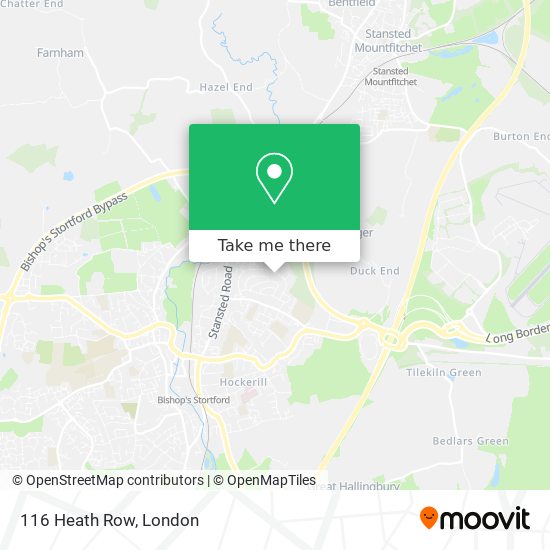 116 Heath Row map