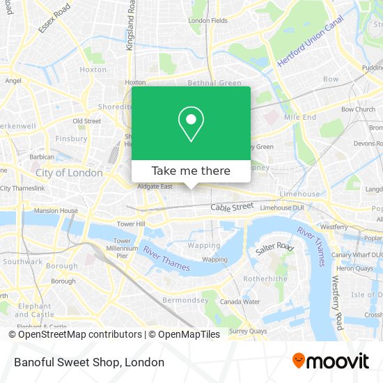 Banoful Sweet Shop map