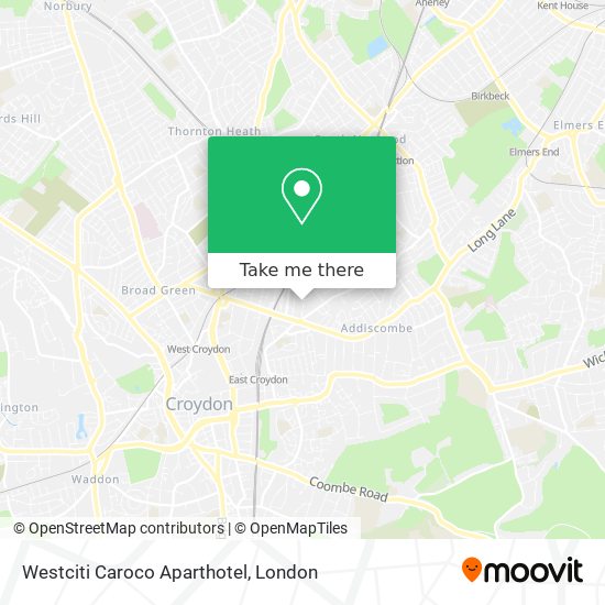 Westciti Caroco Aparthotel map