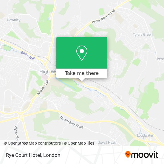 Rye Court Hotel map
