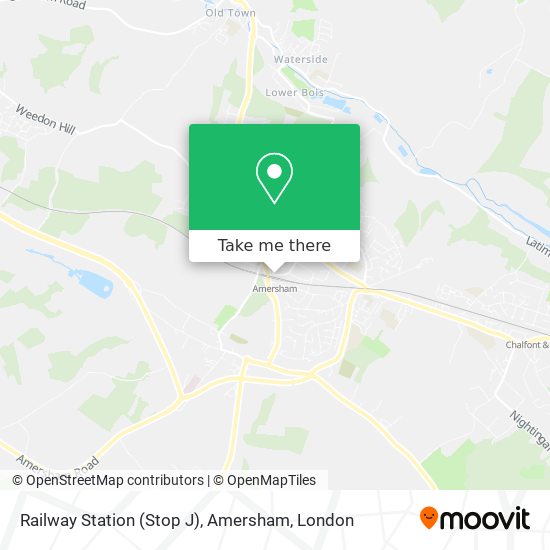 Railway Station (Stop J), Amersham map