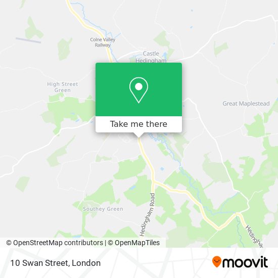 10 Swan Street map
