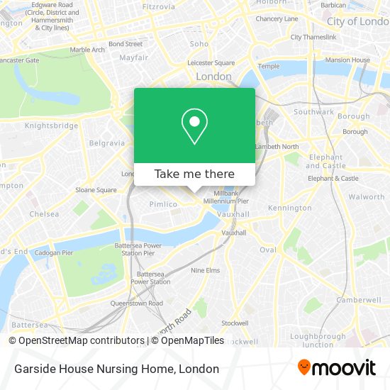 Garside House Nursing Home map