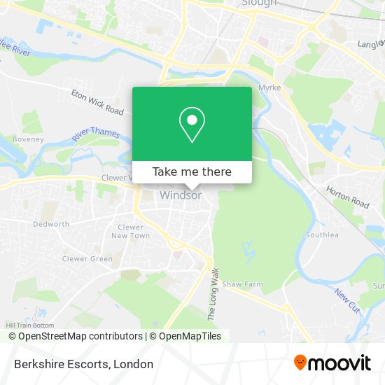 Berkshire Escorts map