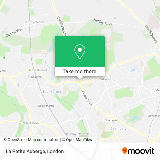La Petite Auberge map