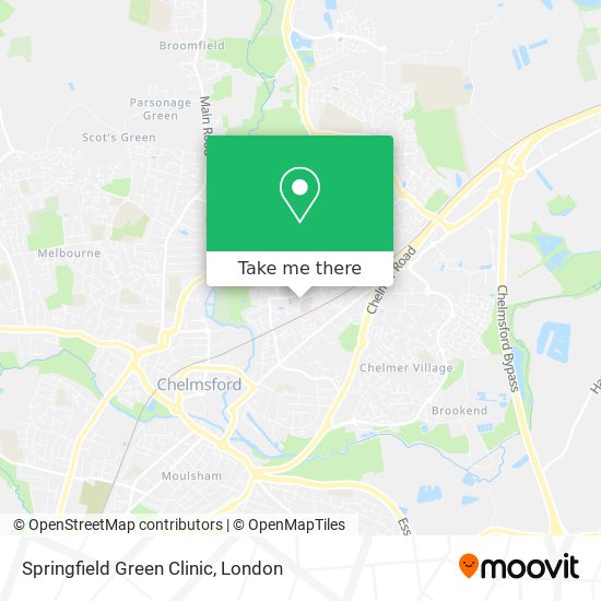 Springfield Green Clinic map