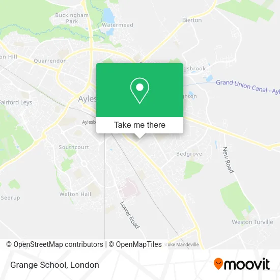 Grange School map