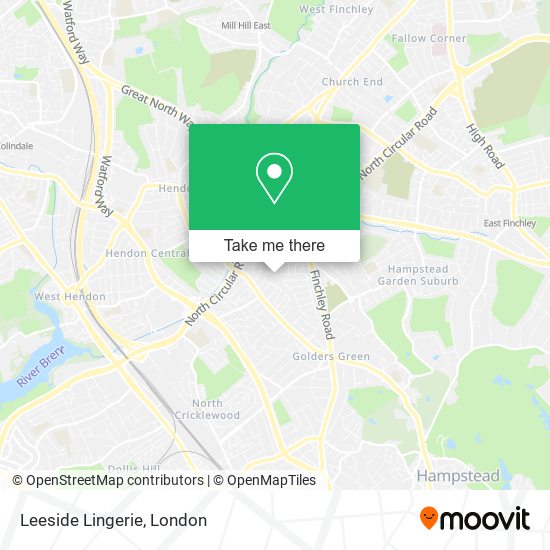 Leeside Lingerie map