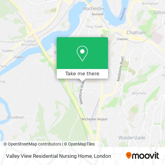 Valley View Residential Nursing Home map