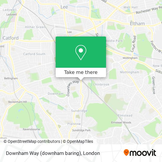 Downham Way (downham baring) map