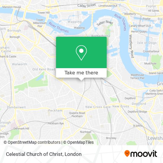 Celestial Church of Christ map