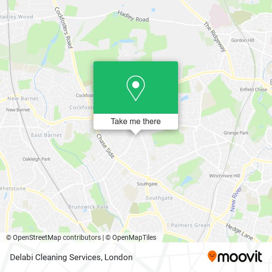 Delabi Cleaning Services map