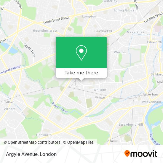 Argyle Avenue map