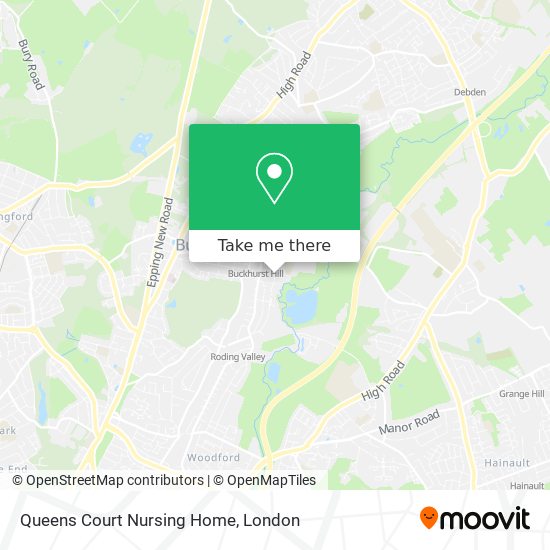 Queens Court Nursing Home map