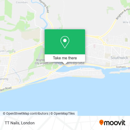 TT Nails map