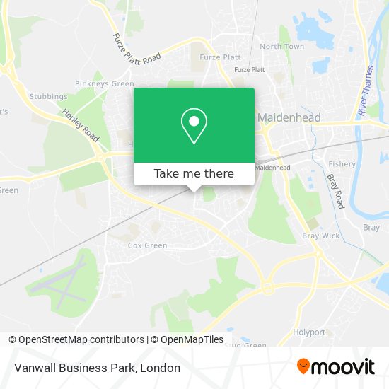 Vanwall Business Park map