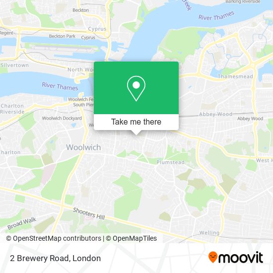 2 Brewery Road map