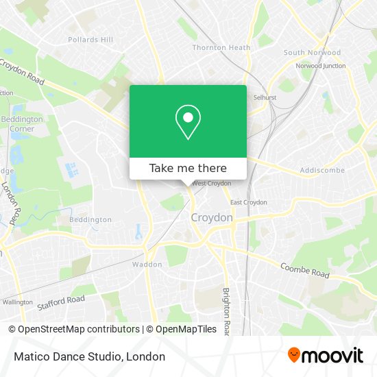 Matico Dance Studio map