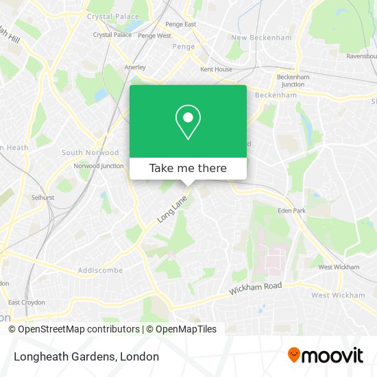 Longheath Gardens map