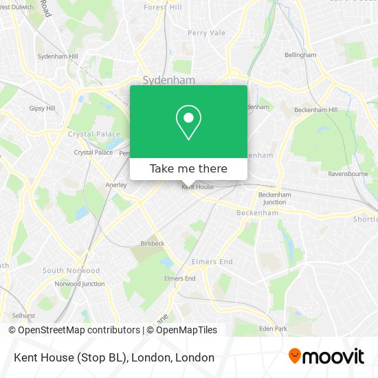 Kent House (Stop BL), London map