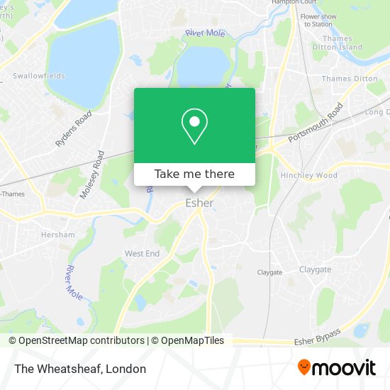 The Wheatsheaf map