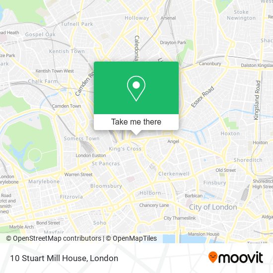 10 Stuart Mill House map