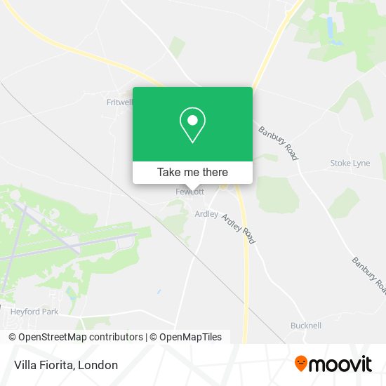 Villa Fiorita map