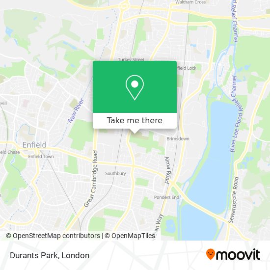Durants Park map