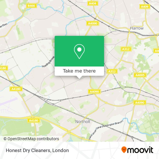 Honest Dry Cleaners map